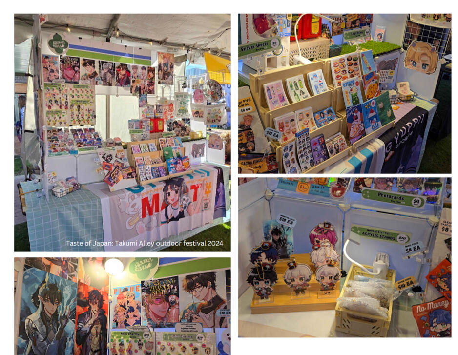 Taste of Japan Takumi Alley 2025 Outdoor setup