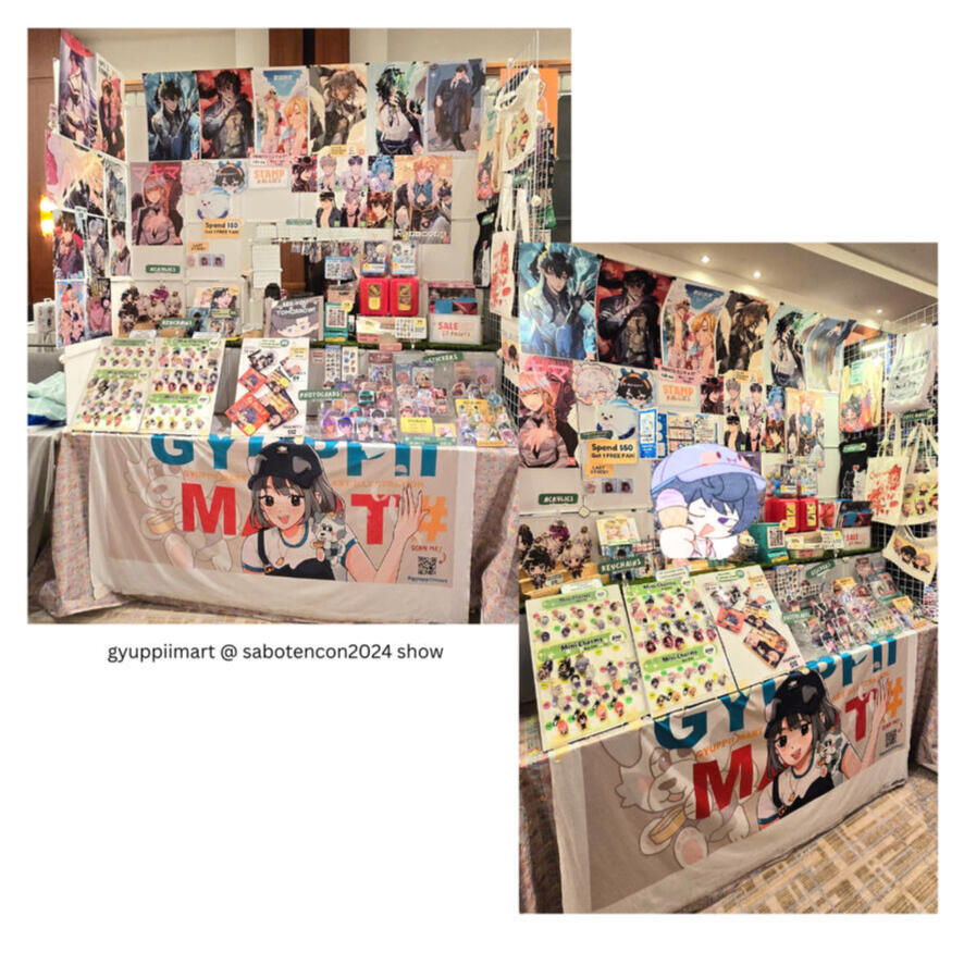 SabotenCon Artist Alley 2024