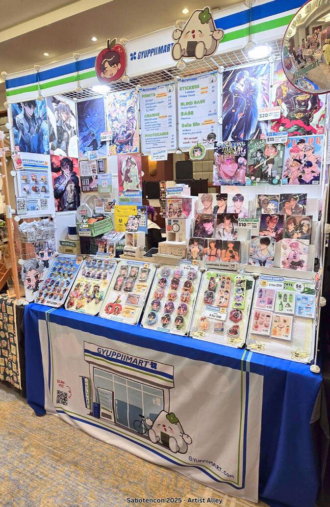 SabotenCon 2025 Artist Alley